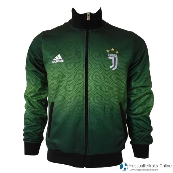 Juventus Sweatjacken 2017-18 Grün Fussballtrikots Günstig